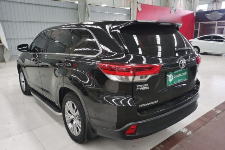 Used Toyota Highlander 2018 2.0T Four-Wheel Drive Elite Edition 7 Seats China V Standard Rear Left 45 Deg