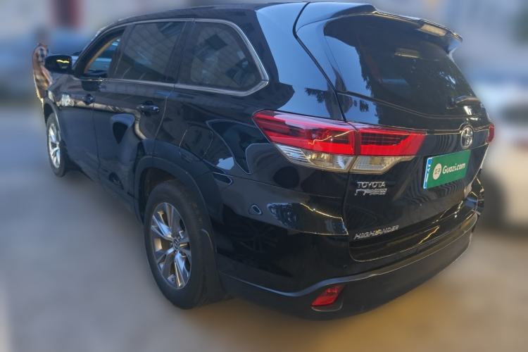 Used Toyota Highlander 2018 2.0T Two-Wheel Drive Elite Version 5 Seats China VI Standard Rear Left 45 Deg