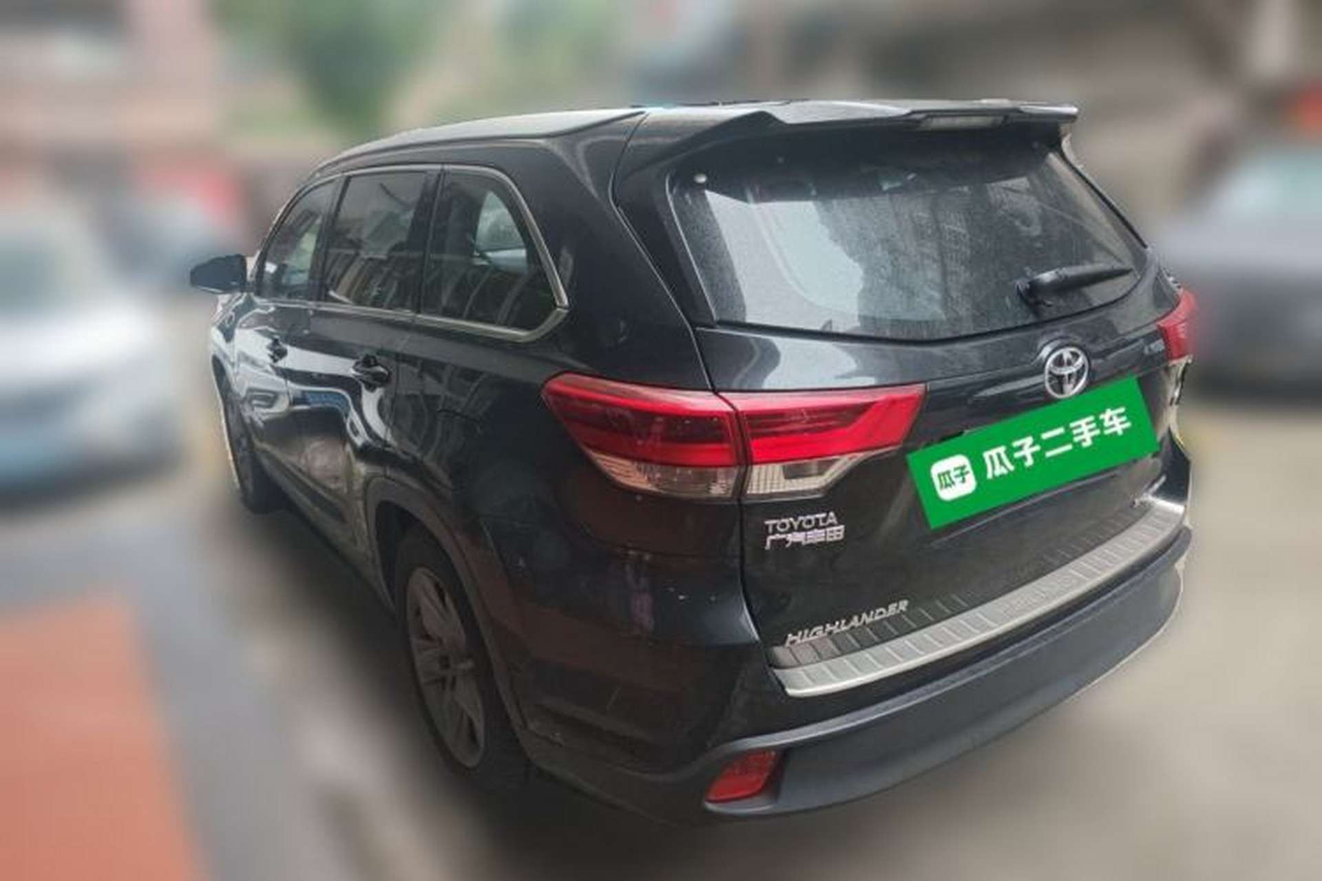 Used Toyota Highlander 2018 2.0T Four-Wheel Drive Prestige Version 7 Seats China VI Standard Rear Left 45 Deg