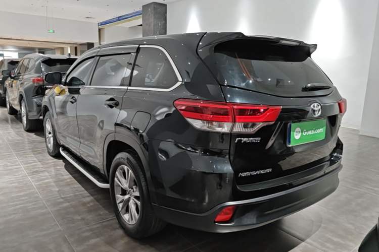 Used Toyota Highlander 2018 2.0T Two-Wheel Drive Elite Version 5 Seats China VI Standard Rear Left 45 Deg