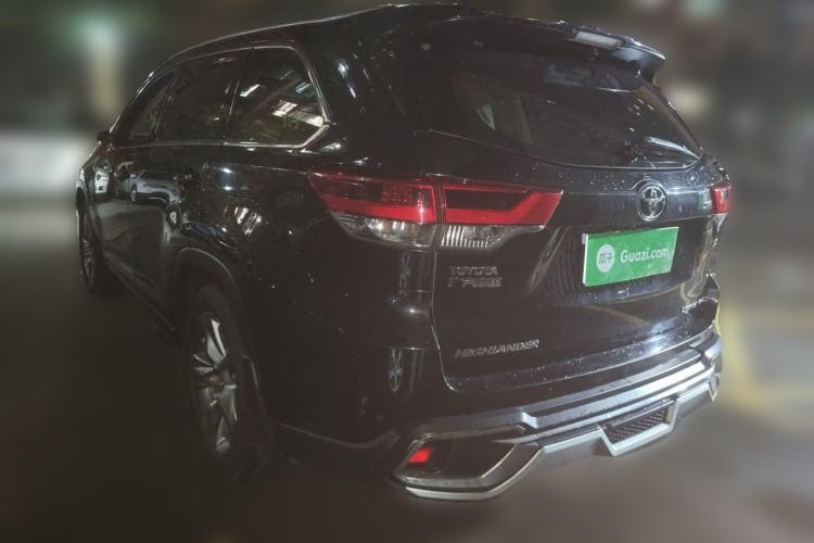 Used Toyota Highlander 2018 2.0T Four-Wheel Drive Ultimate Edition 7-Seater Emission Standard China V Rear Left 45 Deg