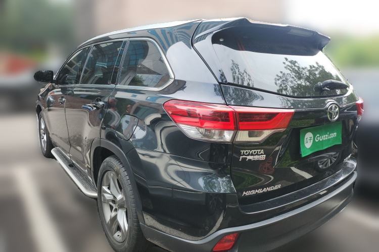 Used Toyota Highlander 2018 2.0T Four-Wheel Drive Prestige Version 7 Seats China VI Standard Rear Left 45 Deg