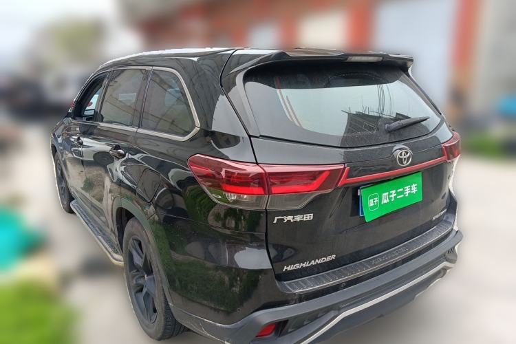 Used Toyota Highlander 2018 2.0T Four-Wheel Drive Knight Edition 7 Seats China VI Standard Rear Left 45 Deg