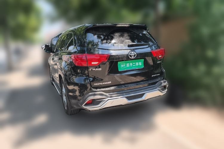 Used Toyota Highlander 2018 2.0T Four-Wheel Drive Luxury Version 7 Seats China VI Standard Rear Left 45 Deg