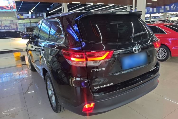 Used Toyota Highlander 2018 2.0T Four-Wheel Drive Luxury Version 7 Seats China VI Standard Rear Left 45 Deg
