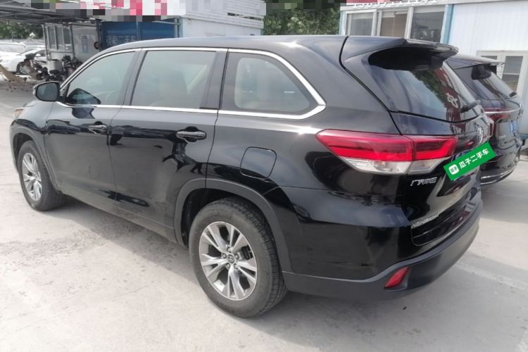 Used Toyota Highlander 2018 2.0T Four-Wheel Drive Elite Edition 7 Seats China VI Standard Rear Left 45 Deg