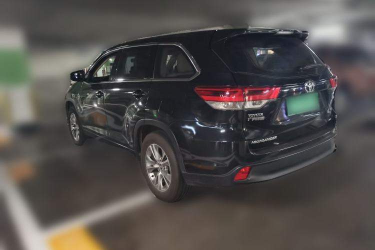 Used Toyota Highlander 2018 2.0T Four-Wheel Drive Elite Edition 7 Seats China V Standard Rear Left 45 Deg