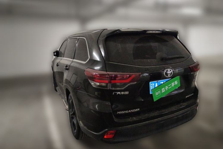 Used Toyota Highlander 2018 2.0T Four-Wheel Drive Knight Edition 7 Seats China VI Standard Rear Left 45 Deg