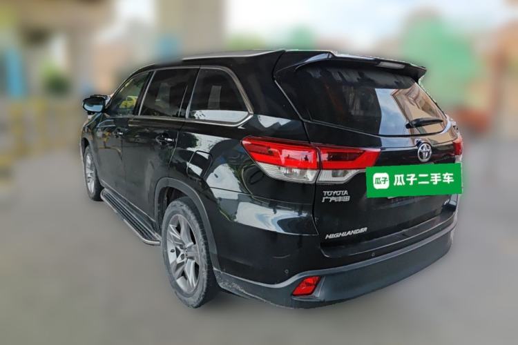 Used Toyota Highlander 2018 2.0T Two-Wheel-Drive Luxury Edition 7 Seats Emission Standard China V Rear Left 45 Deg