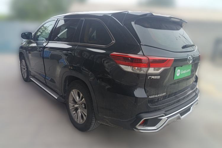 Used Toyota Highlander 2018 2.0T Two-Wheel Drive Elite Edition 7 Seats Emission Standard China V Rear Left 45 Deg