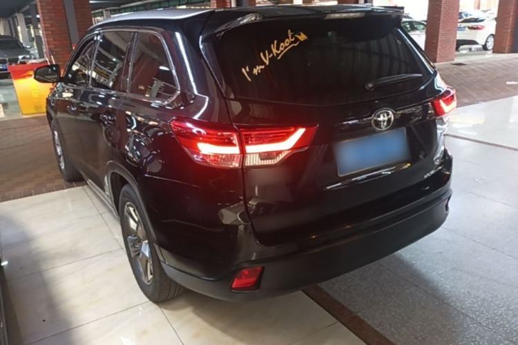 Used Toyota Highlander 2018 2.0T Four-Wheel Drive Luxury Version 7 Seats China VI Standard Rear Left 45 Deg