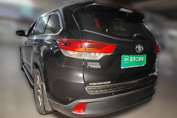 Used Toyota Highlander 2018 2.0T Four-Wheel Drive Luxury Edition 7 Seats China V Emission Standard Rear Left 45 Deg