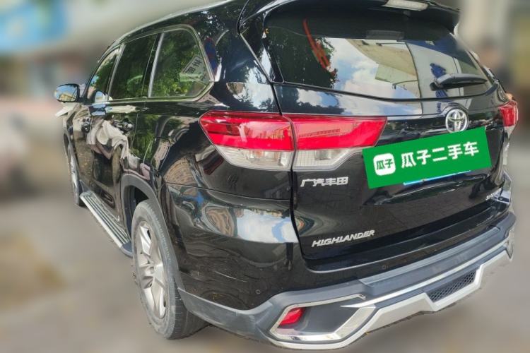 Used Toyota Highlander 2018 2.0T Four-Wheel Drive Luxury Version 7 Seats China VI Standard Rear Left 45 Deg