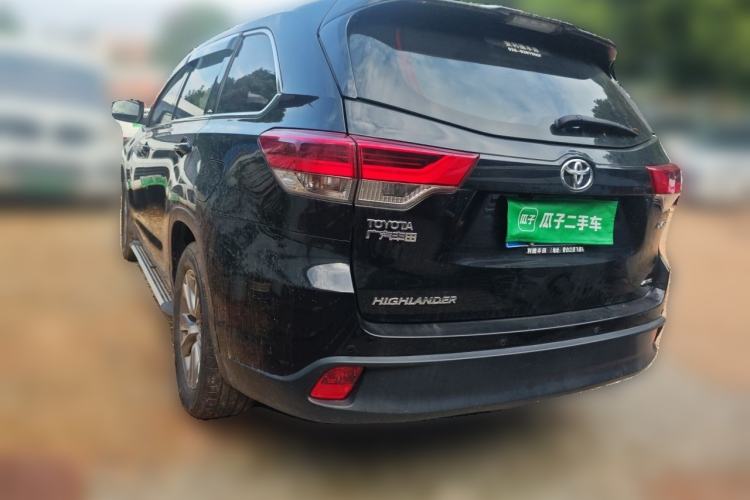 Used Toyota Highlander 2018 2.0T Four-Wheel Drive Elite Edition 7 Seats China V Standard Rear Left 45 Deg