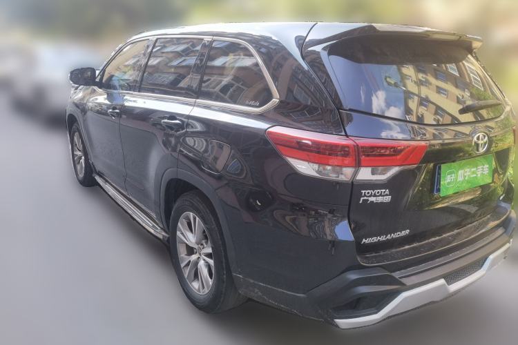 Used Toyota Highlander 2018 2.0T Four-Wheel Drive Elite Edition 7 Seats China V Standard Rear Left 45 Deg