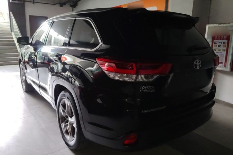 Used Toyota Highlander 2018 2.0T Four-Wheel Drive Prestige Version 7 Seats China VI Standard Rear Left 45 Deg