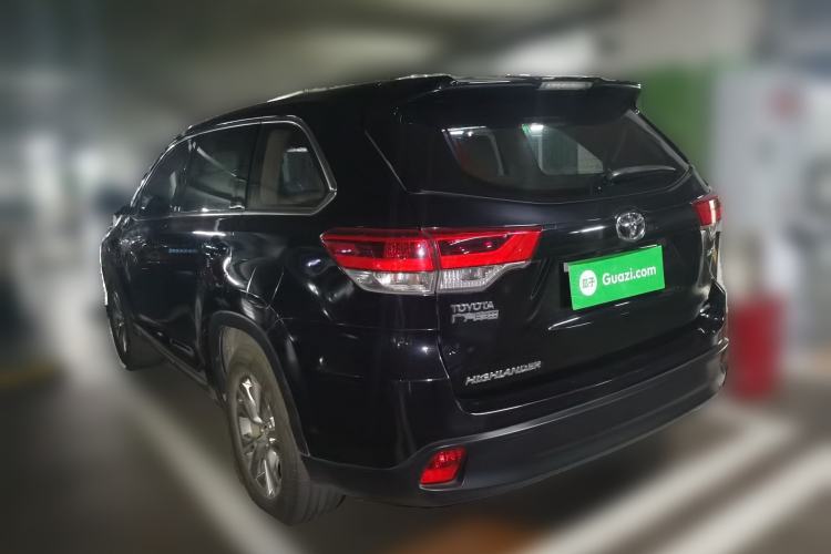 Used Toyota Highlander 2018 2.0T Four-Wheel Drive Elite Edition 7 Seats China V Standard Rear Left 45 Deg