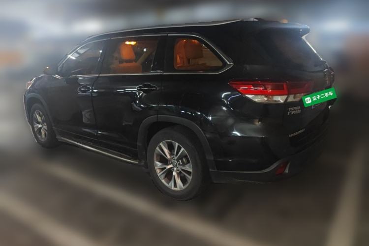 Used Toyota Highlander 2018 2.0T Two-Wheel Drive Elite Edition 5 Seats Emission Standard China V Rear Left 45 Deg