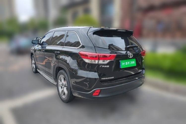 Used Toyota Highlander 2018 2.0T Four-Wheel Drive Luxury Version 7 Seats China VI Standard Rear Left 45 Deg