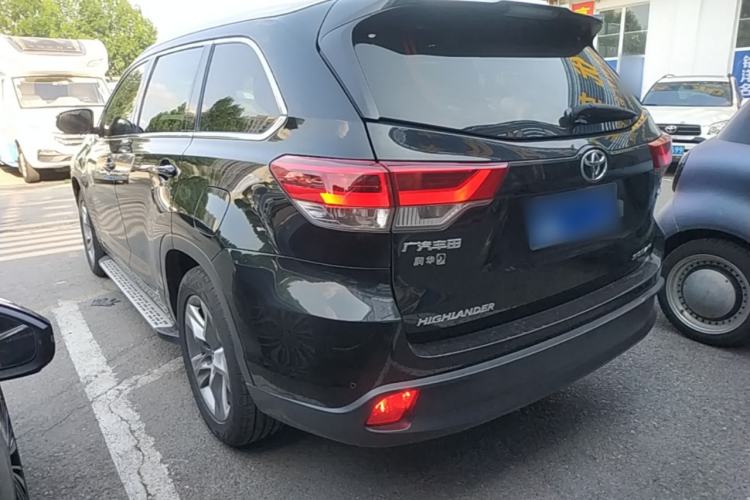 Used Toyota Highlander 2018 2.0T Four-Wheel Drive Prestige Version 7 Seats China VI Standard Rear Left 45 Deg
