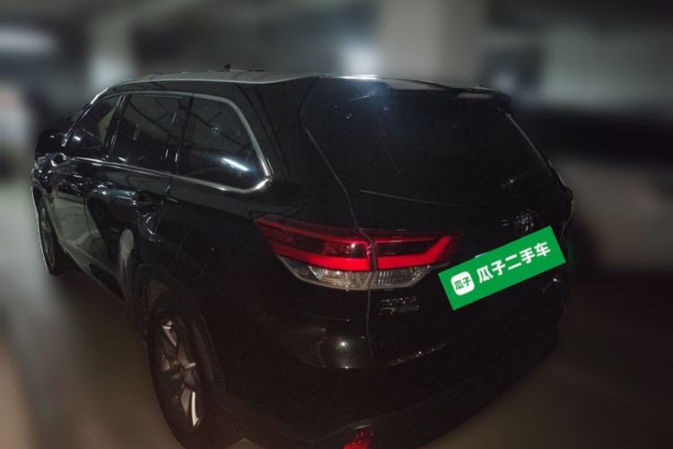 Used Toyota Highlander 2018 2.0T Four-Wheel Drive Prestige Version 7 Seats China V Emission Standard Rear Left 45 Deg