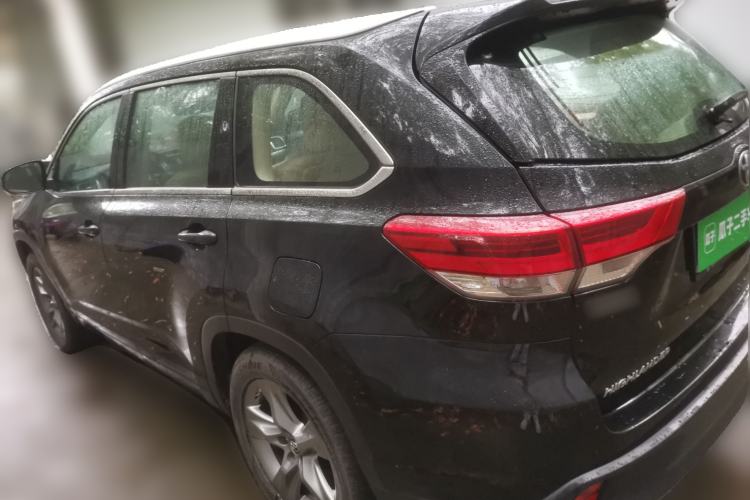 Used Toyota Highlander 2018 2.0T Four-Wheel Drive Prestige Version 7 Seats China VI Standard Rear Left 45 Deg