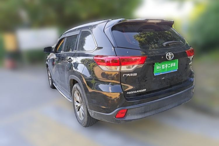 Used Toyota Highlander 2018 2.0T Two-Wheel Drive Elite Version 5 Seats China VI Standard Rear Left 45 Deg