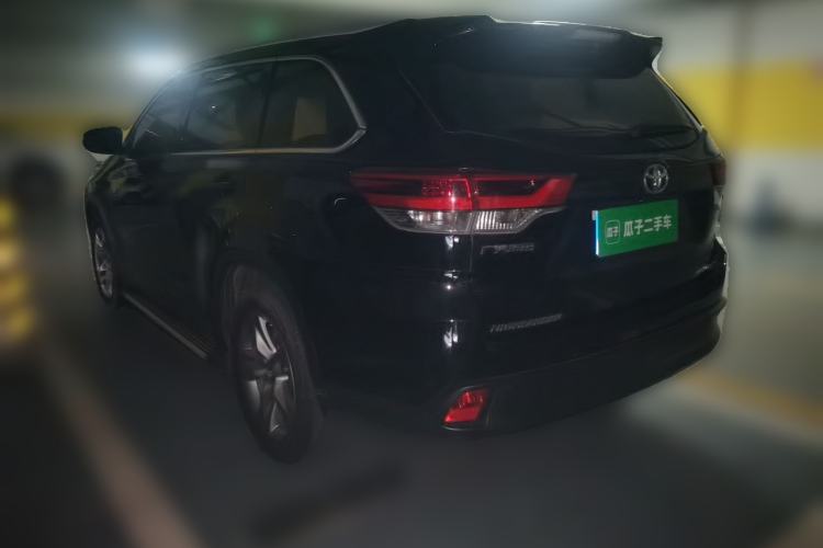 Used Toyota Highlander 2018 2.0T Four-Wheel Drive Luxury Version 7 Seats China VI Standard Rear Left 45 Deg