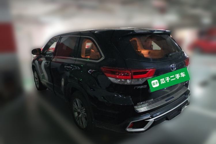 Used Toyota Highlander 2018 2.0T Four-Wheel Drive Elite Edition 7 Seats China VI Standard Rear Left 45 Deg