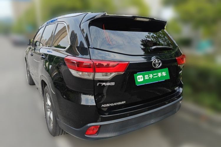 Used Toyota Highlander 2018 2.0T Two-Wheel Drive Luxury Edition 7 Seats China VI Standard Rear Left 45 Deg