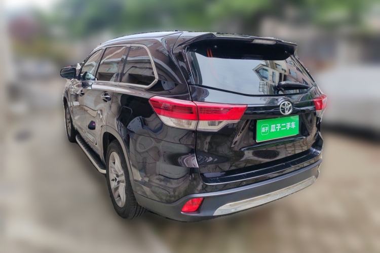 Used Toyota Highlander 2018 2.0T Four-Wheel Drive Supreme Edition 7-Seater China VI Rear Left 45 Deg