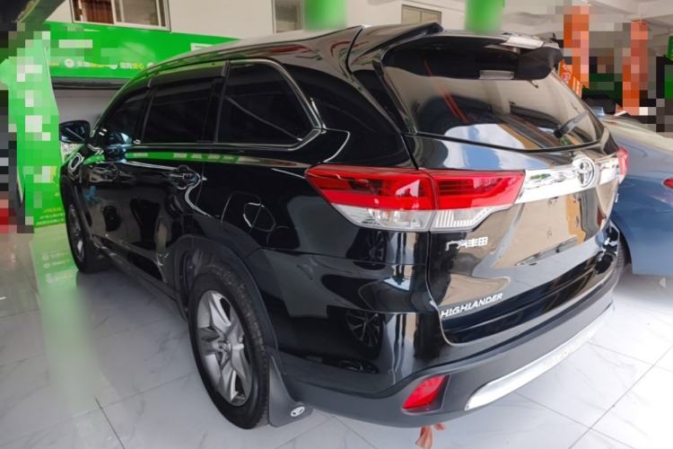 Used Toyota Highlander 2018 2.0T Four-Wheel Drive Luxury Version 7 Seats China VI Standard Rear Left 45 Deg