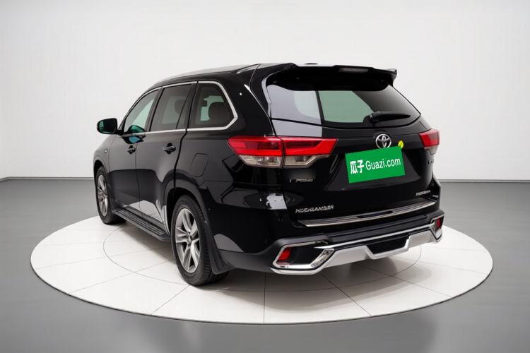 Used Toyota Highlander 2018 2.0T Four-Wheel Drive Prestige Version 7 Seats China V Emission Standard Rear Left 45 Deg