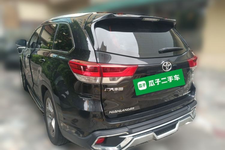 Used Toyota Highlander 2018 2.0T Four-Wheel Drive Luxury Version 7 Seats China VI Standard Rear Left 45 Deg
