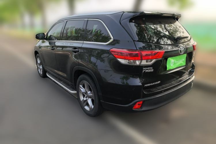 Used Toyota Highlander 2018 2.0T Four-Wheel Drive Prestige Version 7 Seats China VI Standard Rear Left 45 Deg