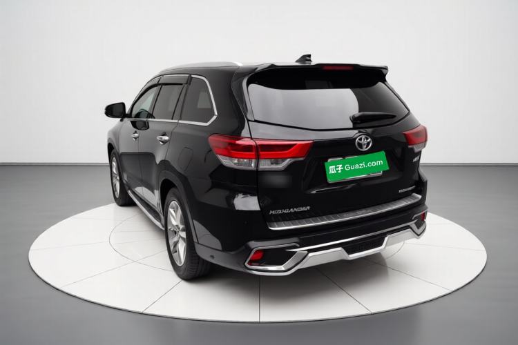 Used Toyota Highlander 2018 2.0T Four-Wheel Drive Prestige Version 7 Seats China V Emission Standard Rear Left 45 Deg