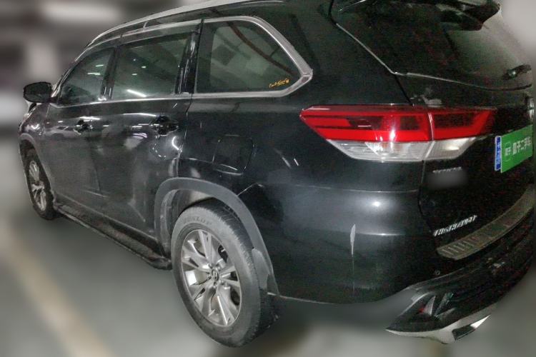 Used Toyota Highlander 2018 2.0T Two-Wheel Drive Elite Edition 5 Seats Emission Standard China V Rear Left 45 Deg