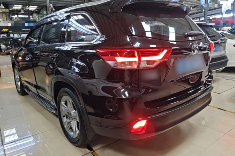 Used Toyota Highlander 2018 2.0T Four-Wheel Drive Luxury Version 7 Seats China VI Standard Rear Left 45 Deg
