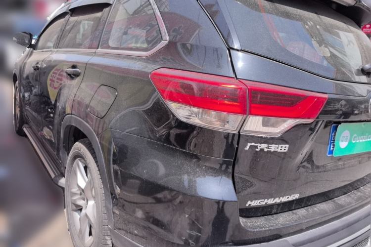 Used Toyota Highlander 2018 2.0T Four-Wheel Drive Knight Edition 7 Seats China VI Standard Rear Left 45 Deg