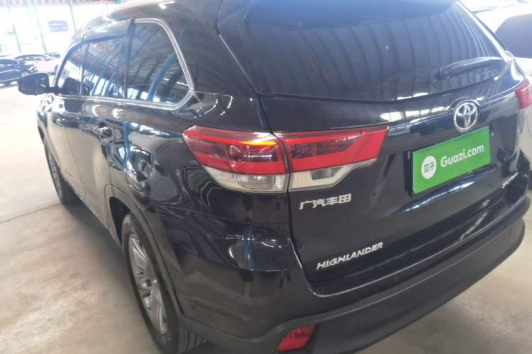 Used Toyota Highlander 2018 2.0T Four-Wheel Drive Luxury Version 7 Seats China VI Standard Rear Left 45 Deg
