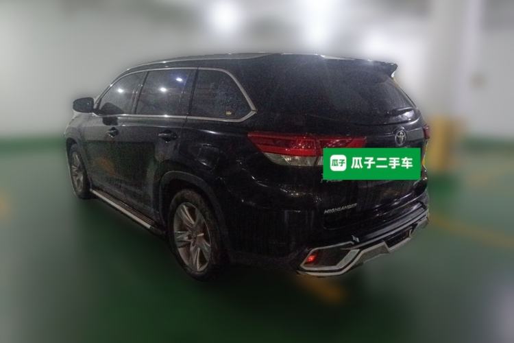 Used Toyota Highlander 2018 2.0T Four-Wheel Drive Luxury Edition 7 Seats China V Emission Standard Rear Left 45 Deg