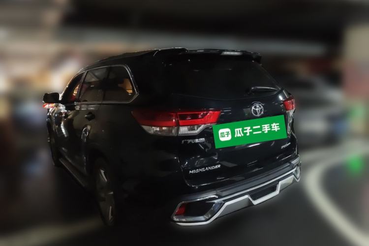 Used Toyota Highlander 2018 2.0T Four-Wheel Drive Prestige Version 7 Seats China VI Standard Rear Left 45 Deg