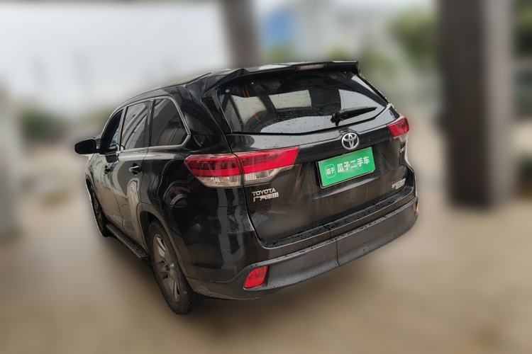 Used Toyota Highlander 2018 2.0T Four-Wheel Drive Prestige Version 7 Seats China V Emission Standard Rear Left 45 Deg