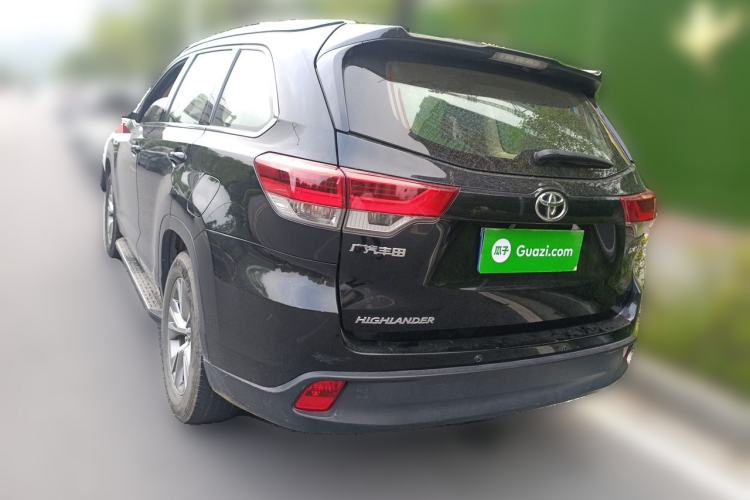 Used Toyota Highlander 2018 2.0T Two-Wheel Drive Elite Edition 7 Seats China VI Standard Rear Left 45 Deg