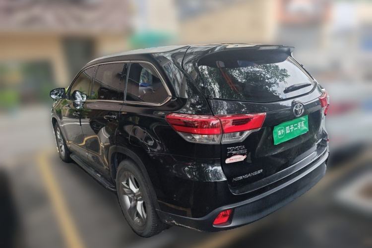 Used Toyota Highlander 2018 2.0T Four-Wheel Drive Luxury Edition 7 Seats China V Emission Standard Rear Left 45 Deg