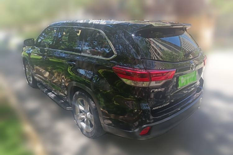 Used Toyota Highlander 2018 2.0T Four-Wheel Drive Prestige Version 7 Seats China VI Standard Rear Left 45 Deg