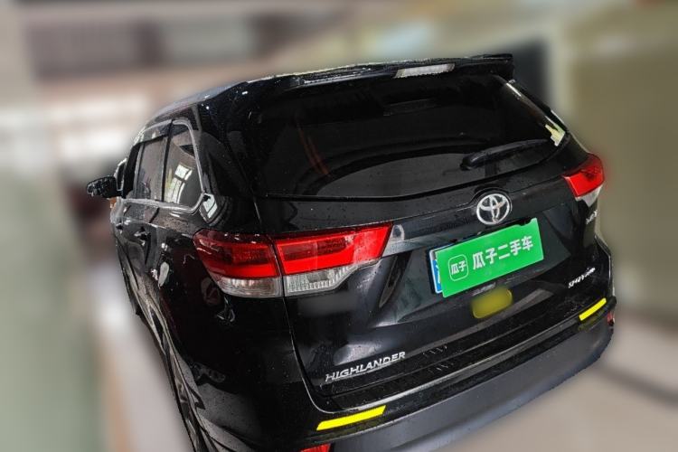Used Toyota Highlander 2018 2.0T Four-Wheel Drive Luxury Edition 7 Seats China V Emission Standard Rear Left 45 Deg