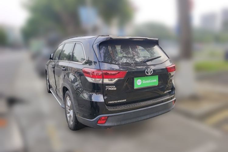 Used Toyota Highlander 2018 2.0T Four-Wheel Drive Luxury Version 7 Seats China VI Standard Rear Left 45 Deg