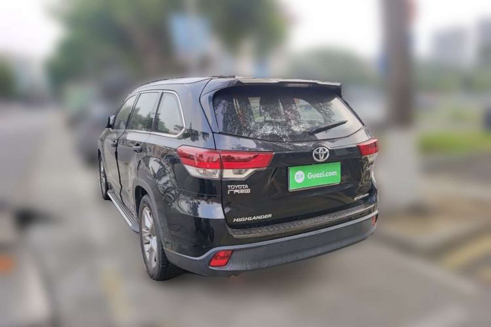 Used Toyota Highlander 2018 2.0T Four-Wheel Drive Luxury Version 7 Seats China VI Standard Rear Left 45 Deg