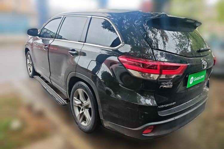 Used Toyota Highlander 2018 2.0T Four-Wheel Drive Luxury Version 7 Seats China VI Standard Rear Left 45 Deg